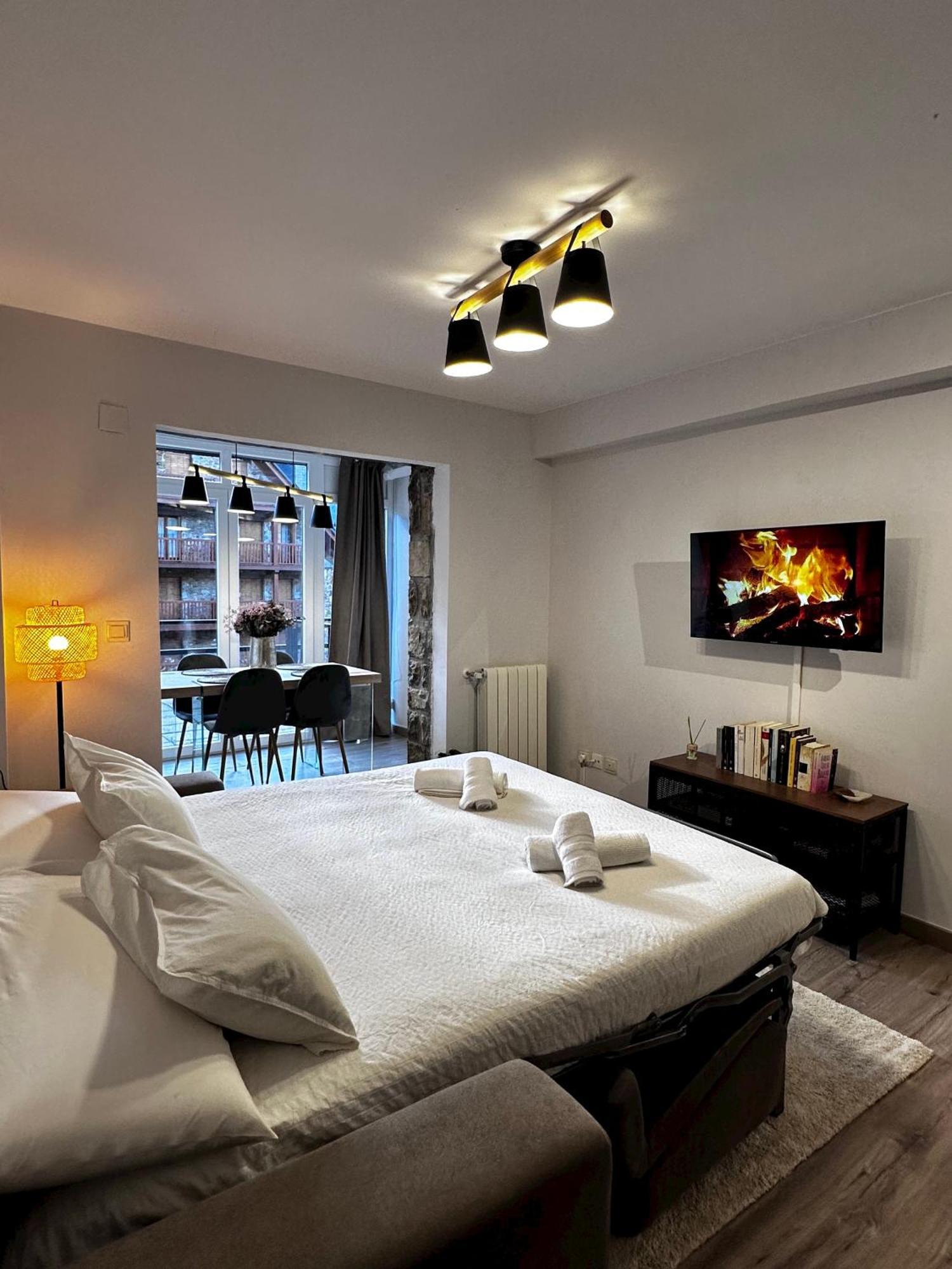 Precioso Apartamento Con Vistas A Pistas Y Garaje Формигал Экстерьер фото